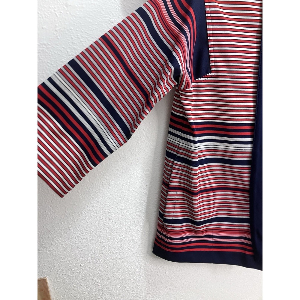 VTG Jack Winter Cardigan Women's M Patriotic USA America Buttons Red White Blue - Picture 4 of 10